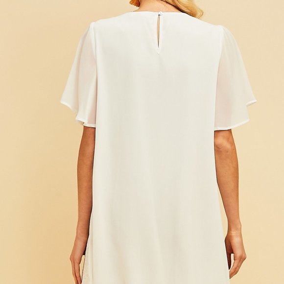 ⭐️NEW⭐️ Gorgeous Floral Embroidered Dress - Picture 5 of 6